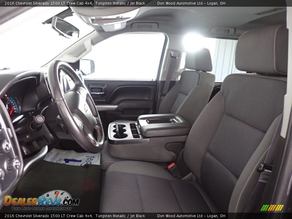 2016 Chevrolet Silverado 1500 LT Crew Cab 4x4 Tungsten Metallic / Jet Black Photo #16