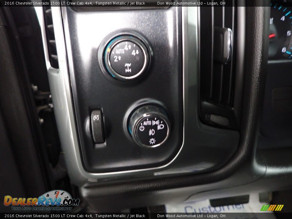 2016 Chevrolet Silverado 1500 LT Crew Cab 4x4 Tungsten Metallic / Jet Black Photo #17