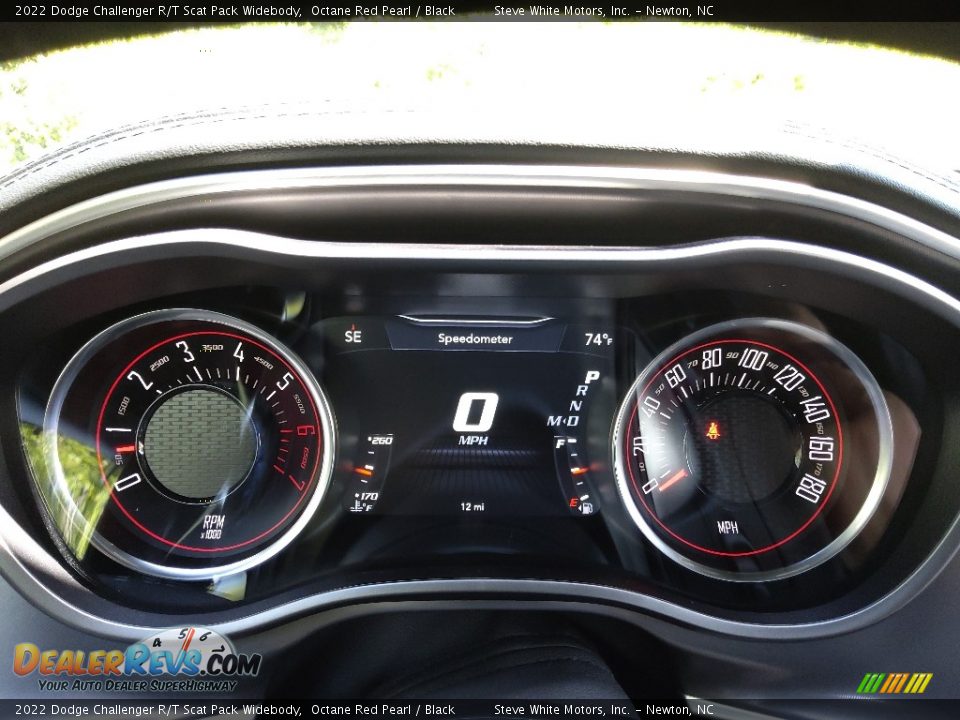 2022 Dodge Challenger R/T Scat Pack Widebody Gauges Photo #19