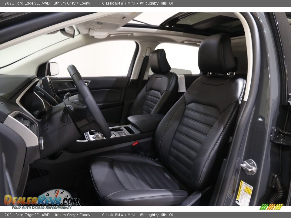 Front Seat of 2021 Ford Edge SEL AWD Photo #5