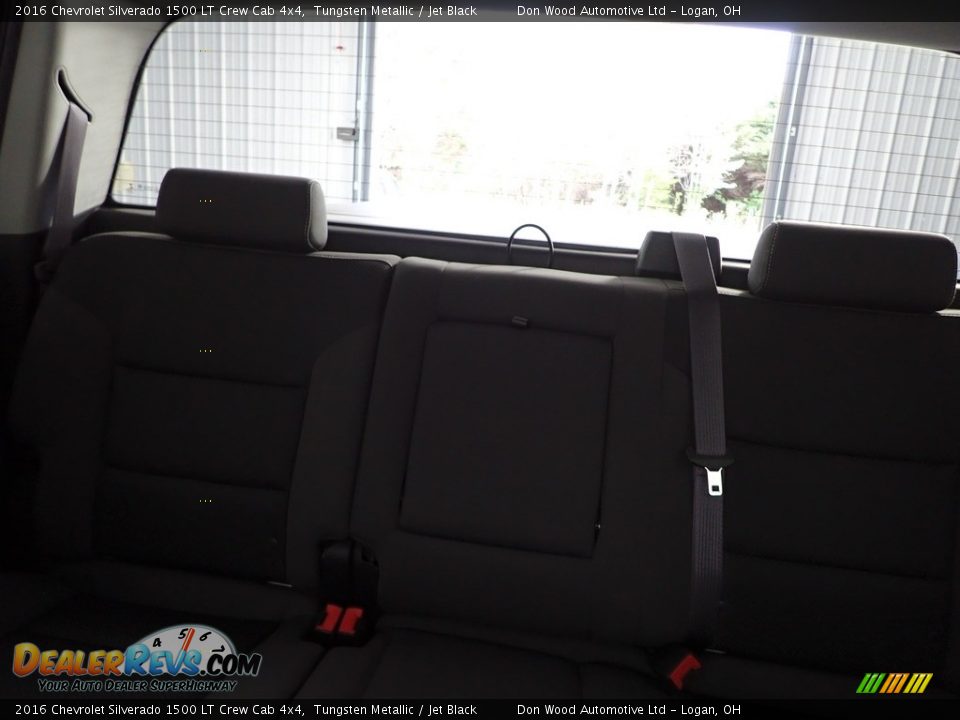 2016 Chevrolet Silverado 1500 LT Crew Cab 4x4 Tungsten Metallic / Jet Black Photo #23