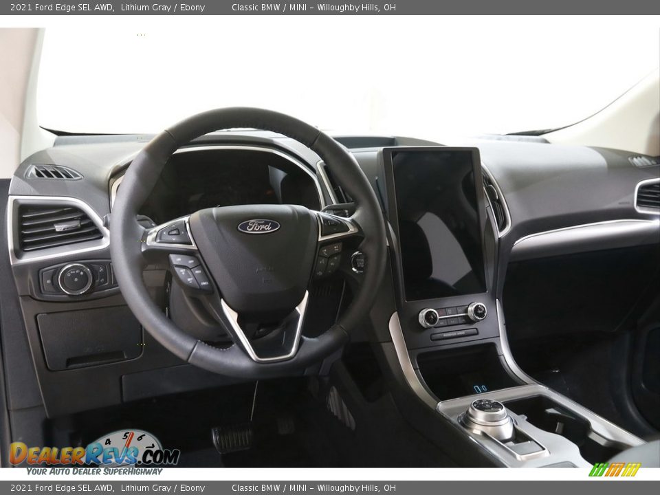 Dashboard of 2021 Ford Edge SEL AWD Photo #6