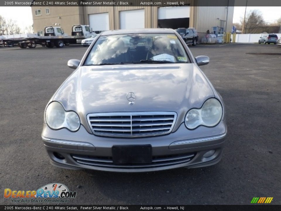 2005 Mercedes-Benz C 240 4Matic Sedan Pewter Silver Metallic / Black Photo #3