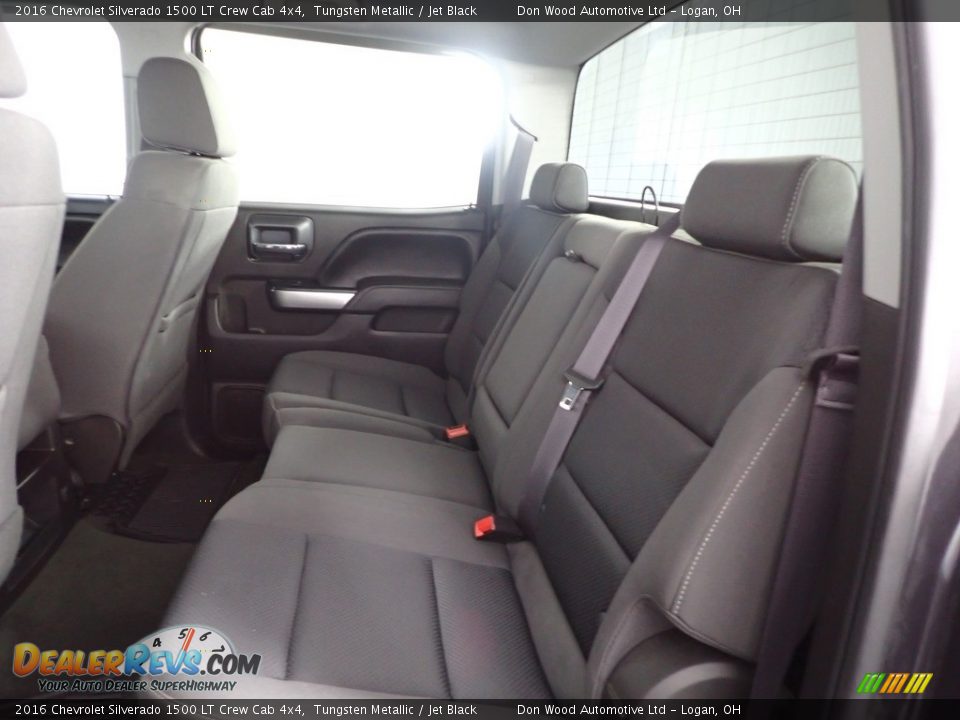 2016 Chevrolet Silverado 1500 LT Crew Cab 4x4 Tungsten Metallic / Jet Black Photo #25