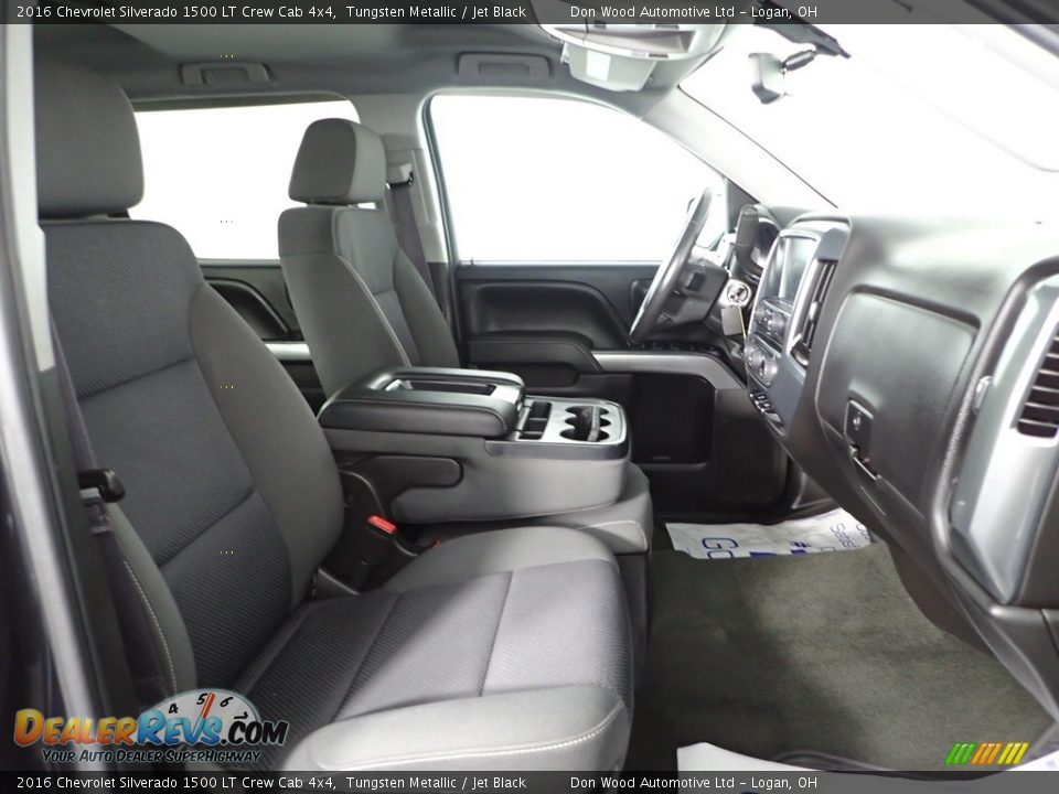 2016 Chevrolet Silverado 1500 LT Crew Cab 4x4 Tungsten Metallic / Jet Black Photo #28