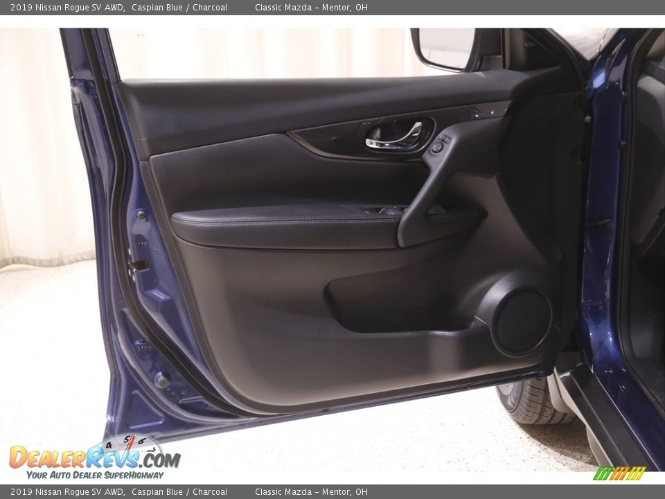2019 Nissan Rogue SV AWD Caspian Blue / Charcoal Photo #4