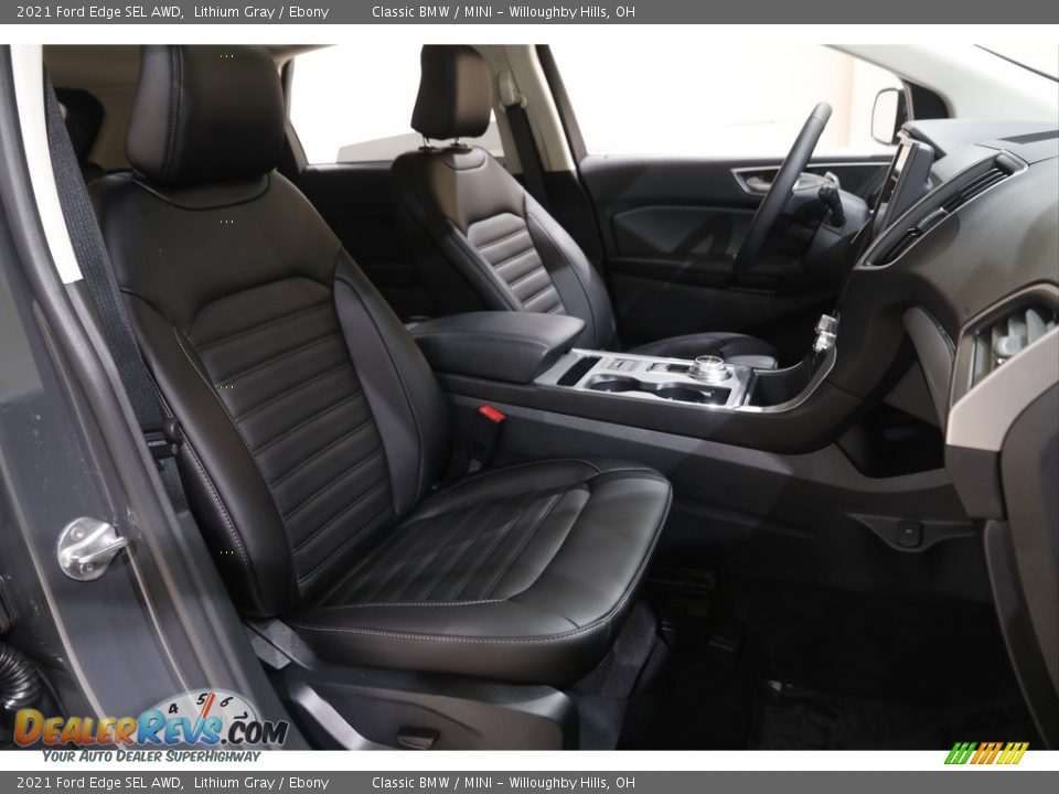 Front Seat of 2021 Ford Edge SEL AWD Photo #15