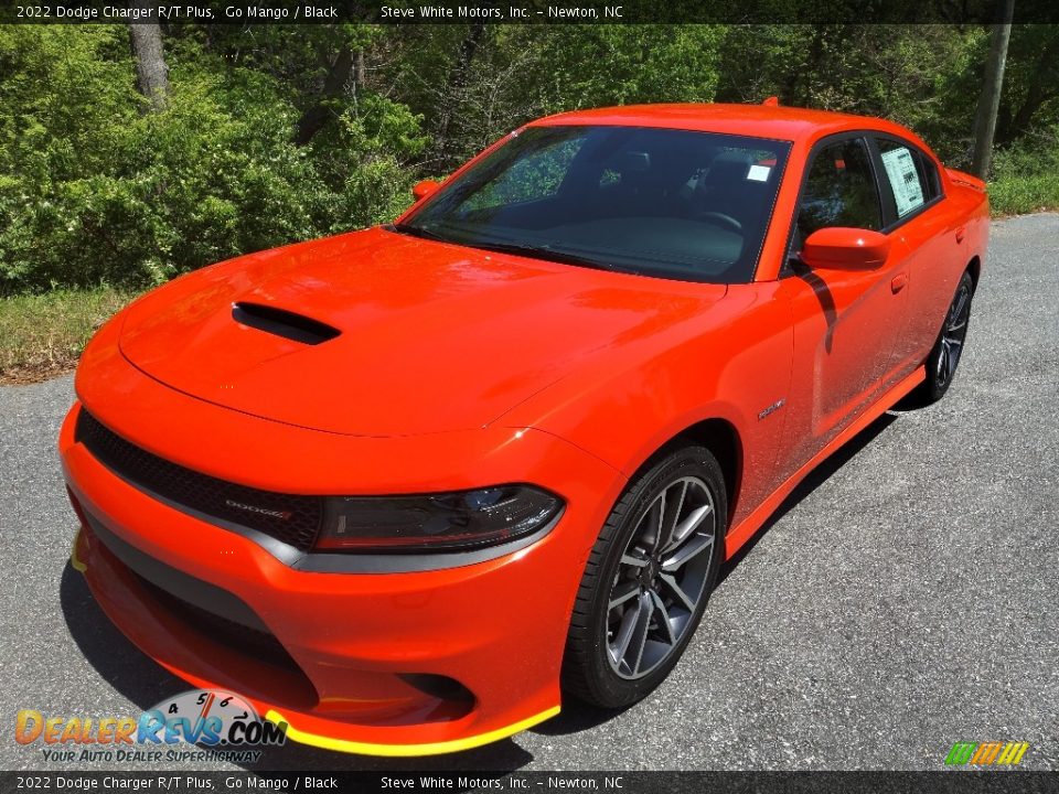 2022 Dodge Charger R/T Plus Go Mango / Black Photo #2