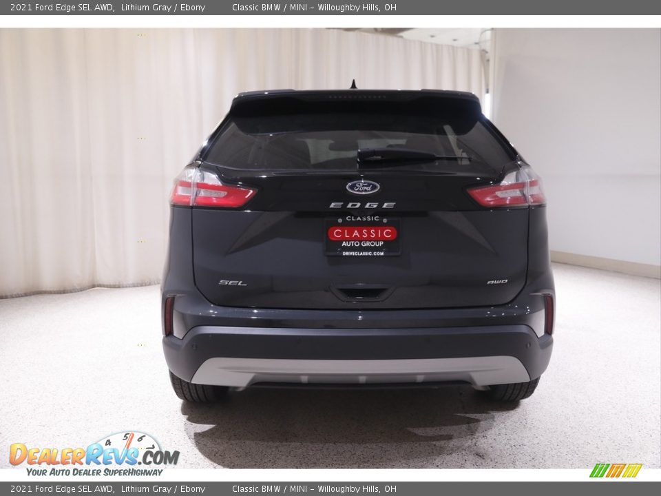 2021 Ford Edge SEL AWD Lithium Gray / Ebony Photo #18