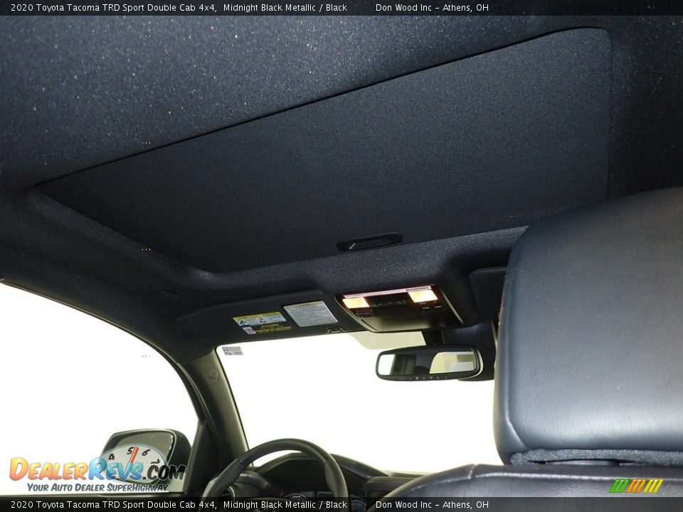 2020 Toyota Tacoma TRD Sport Double Cab 4x4 Midnight Black Metallic / Black Photo #2