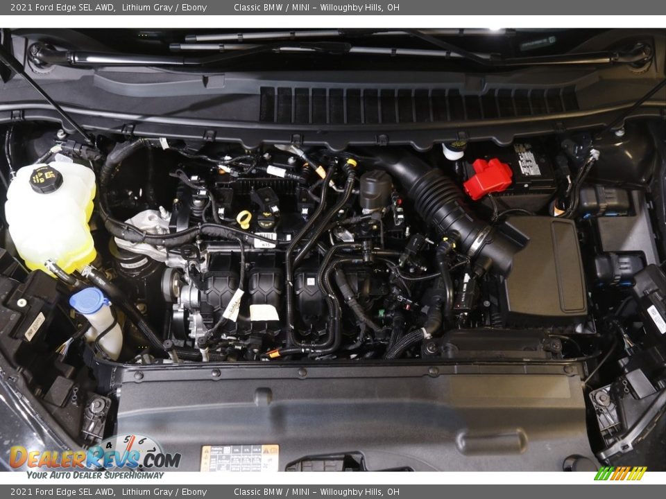 2021 Ford Edge SEL AWD 2.0 Liter Turbocharged DOHC 16-Valve EcoBoost 4 Cylinder Engine Photo #19