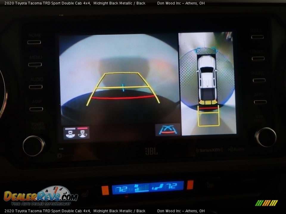 2020 Toyota Tacoma TRD Sport Double Cab 4x4 Midnight Black Metallic / Black Photo #5