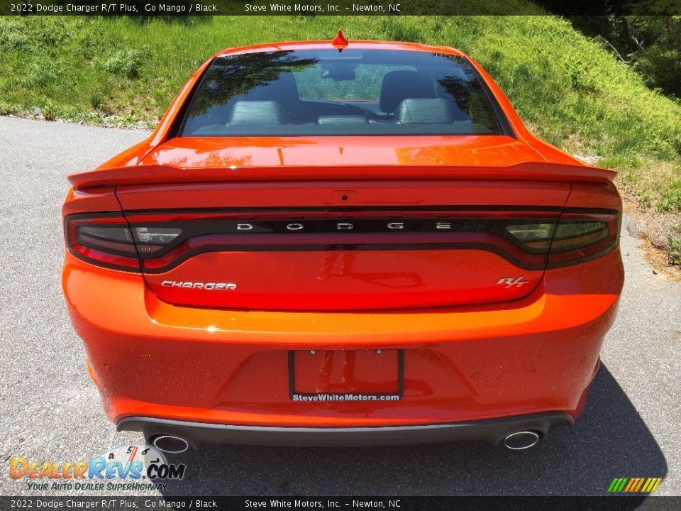 2022 Dodge Charger R/T Plus Go Mango / Black Photo #7