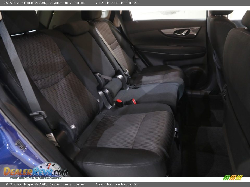 2019 Nissan Rogue SV AWD Caspian Blue / Charcoal Photo #16