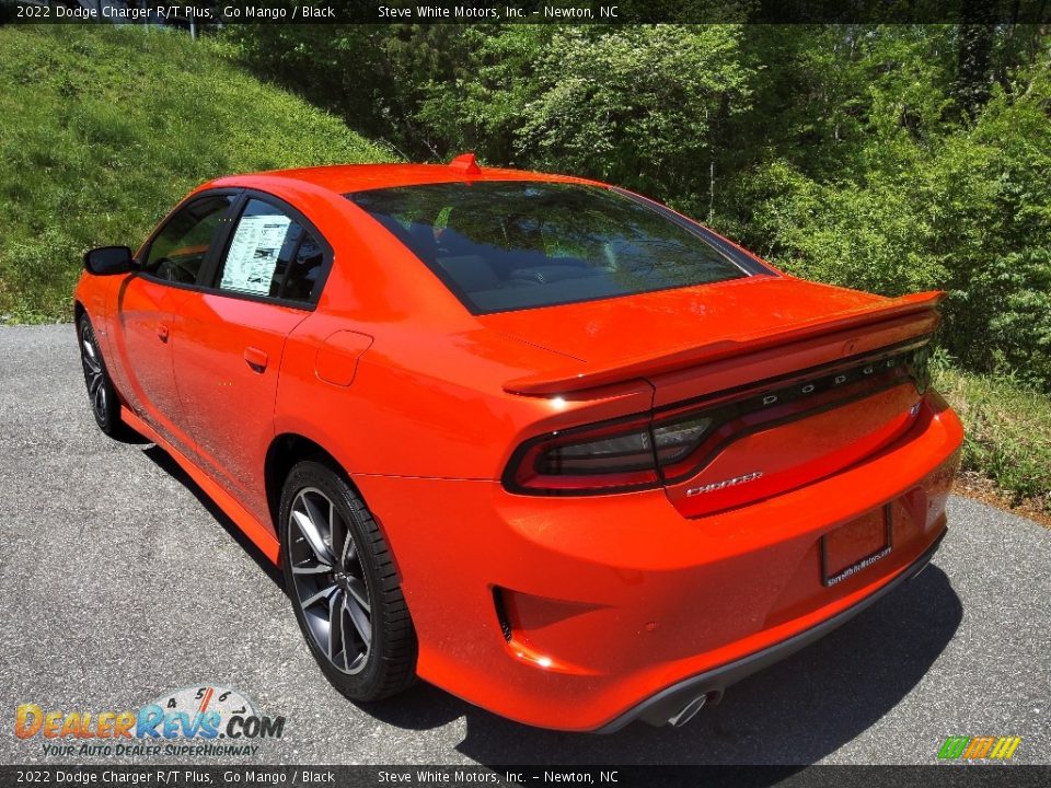 2022 Dodge Charger R/T Plus Go Mango / Black Photo #8