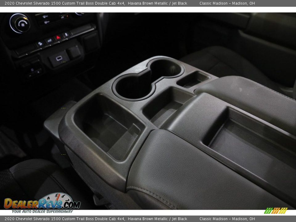 2020 Chevrolet Silverado 1500 Custom Trail Boss Double Cab 4x4 Havana Brown Metallic / Jet Black Photo #14