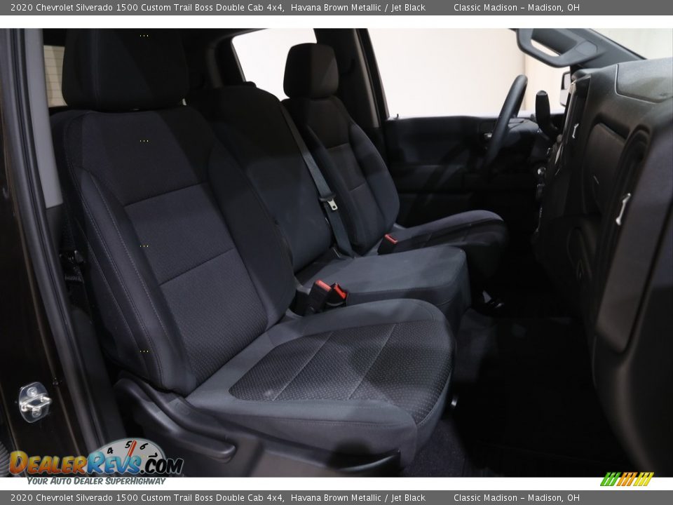 2020 Chevrolet Silverado 1500 Custom Trail Boss Double Cab 4x4 Havana Brown Metallic / Jet Black Photo #15