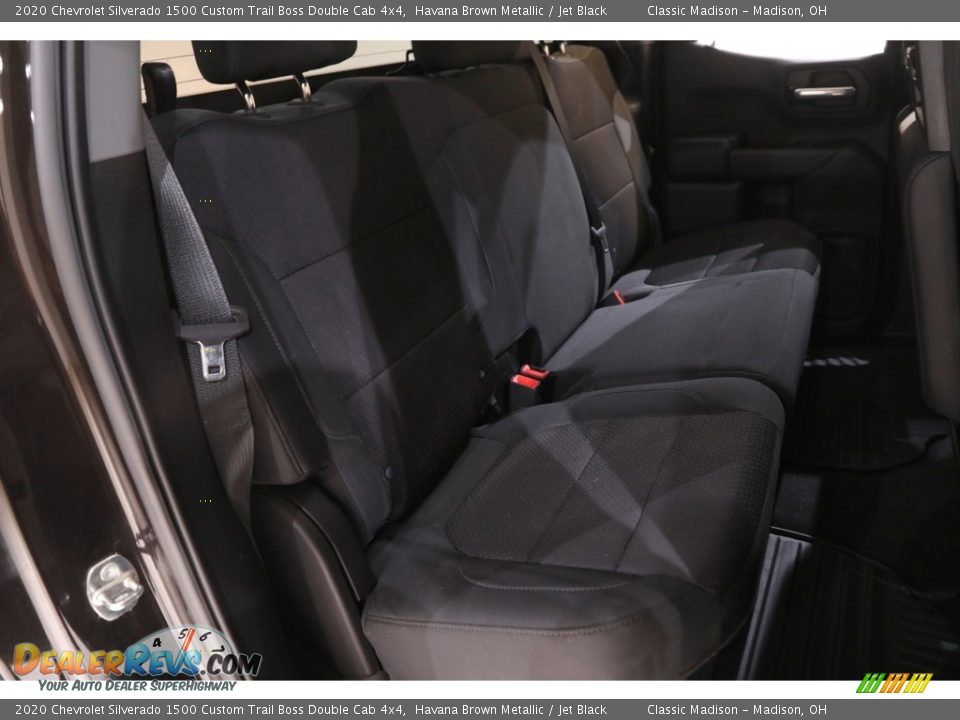 2020 Chevrolet Silverado 1500 Custom Trail Boss Double Cab 4x4 Havana Brown Metallic / Jet Black Photo #16