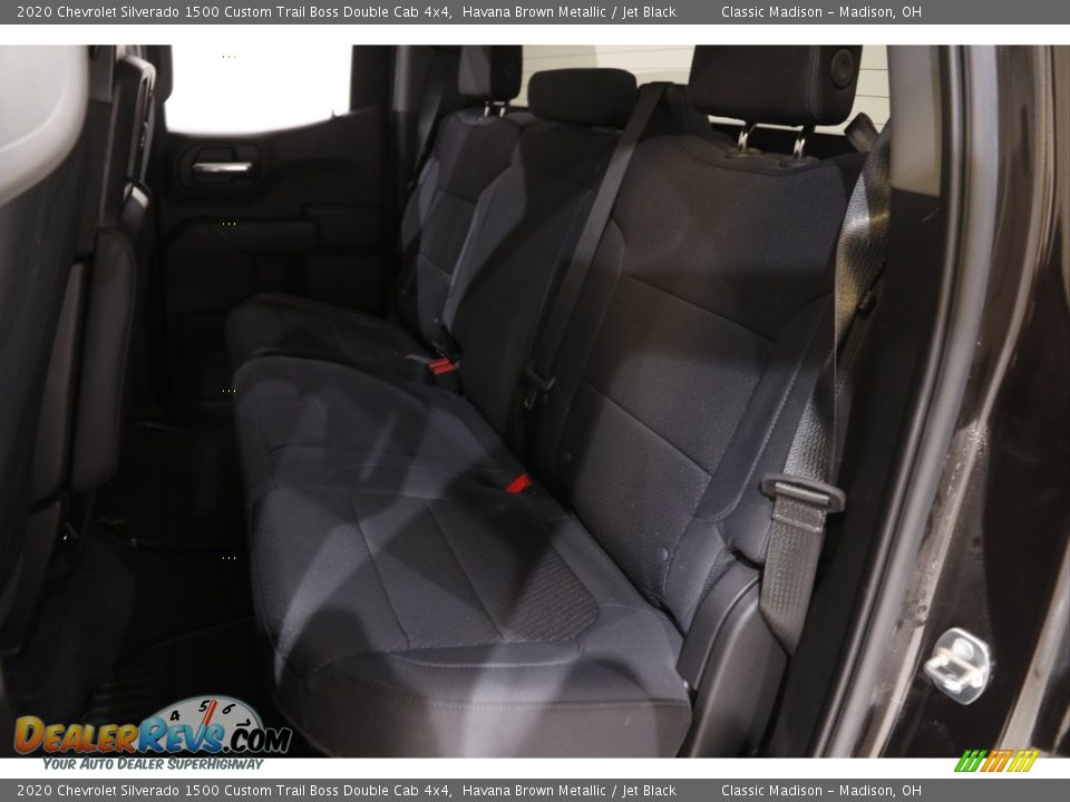 2020 Chevrolet Silverado 1500 Custom Trail Boss Double Cab 4x4 Havana Brown Metallic / Jet Black Photo #17