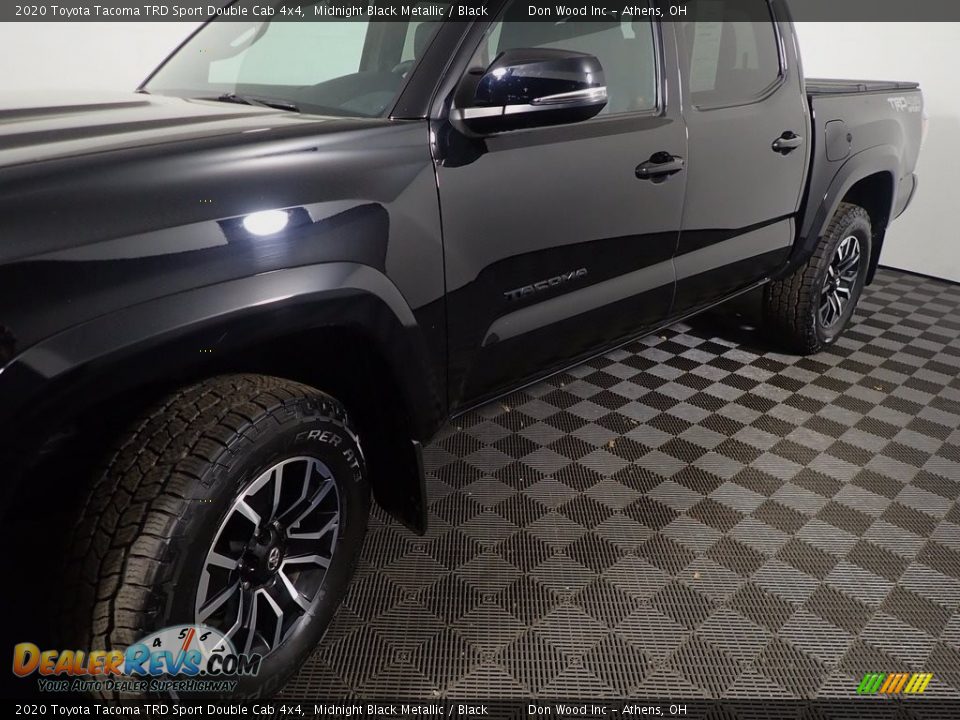 2020 Toyota Tacoma TRD Sport Double Cab 4x4 Midnight Black Metallic / Black Photo #13
