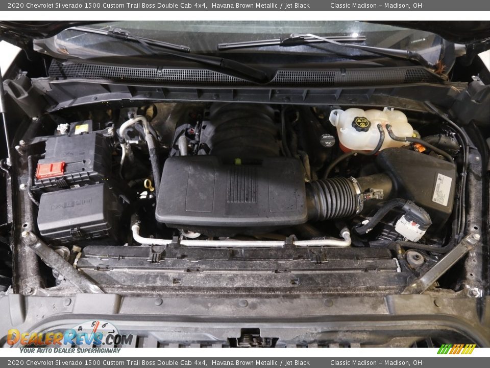 2020 Chevrolet Silverado 1500 Custom Trail Boss Double Cab 4x4 Havana Brown Metallic / Jet Black Photo #19