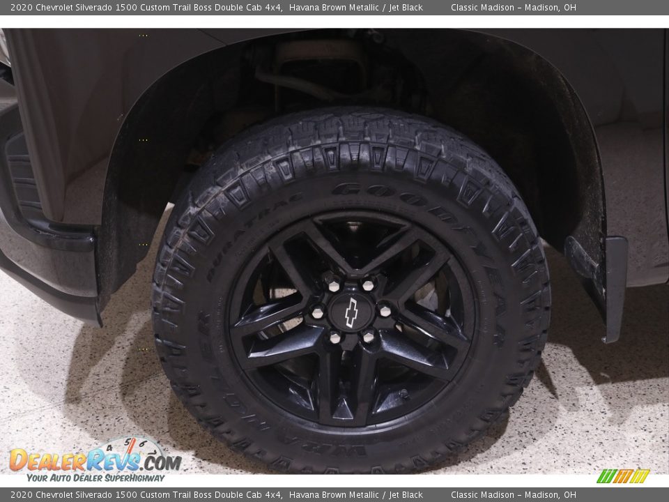 2020 Chevrolet Silverado 1500 Custom Trail Boss Double Cab 4x4 Havana Brown Metallic / Jet Black Photo #20