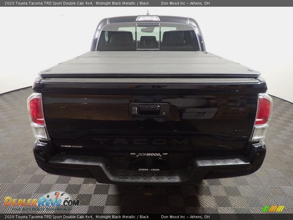 2020 Toyota Tacoma TRD Sport Double Cab 4x4 Midnight Black Metallic / Black Photo #16