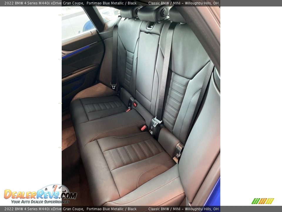 Rear Seat of 2022 BMW 4 Series M440i xDrive Gran Coupe Photo #5