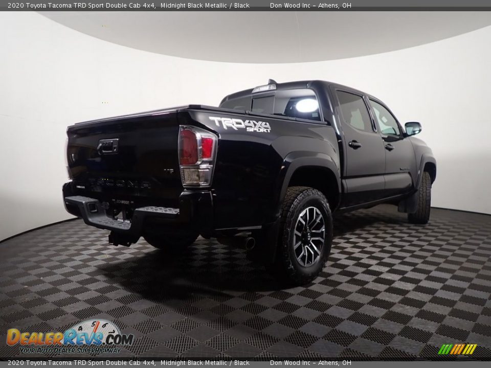 2020 Toyota Tacoma TRD Sport Double Cab 4x4 Midnight Black Metallic / Black Photo #18