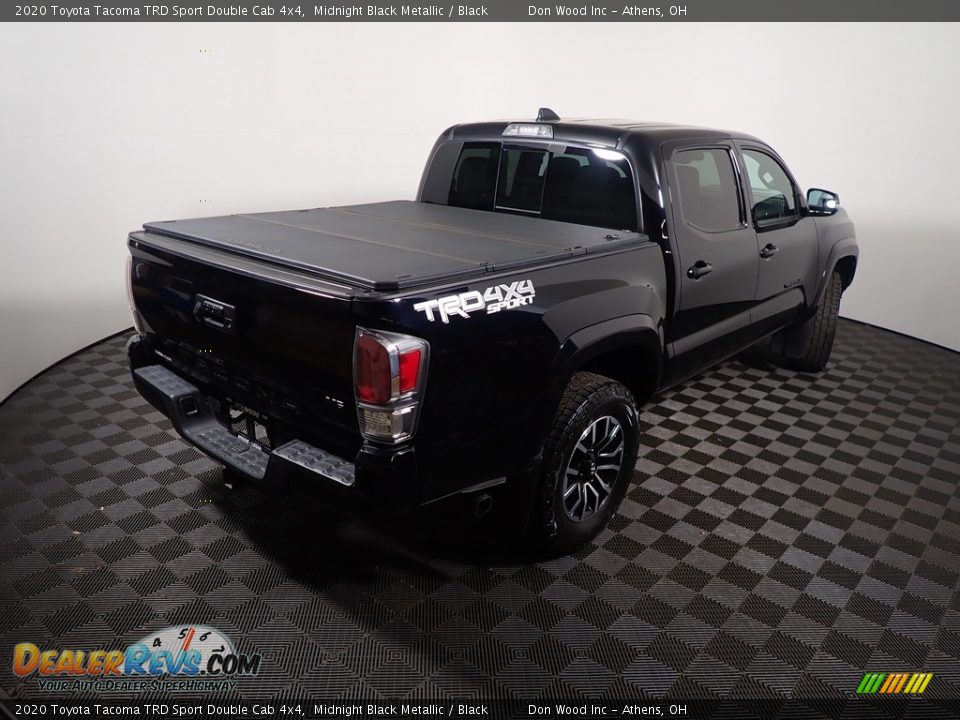 2020 Toyota Tacoma TRD Sport Double Cab 4x4 Midnight Black Metallic / Black Photo #19