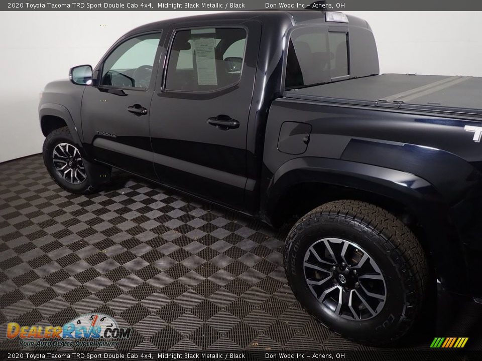 2020 Toyota Tacoma TRD Sport Double Cab 4x4 Midnight Black Metallic / Black Photo #20