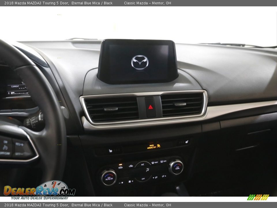 2018 Mazda MAZDA3 Touring 5 Door Eternal Blue Mica / Black Photo #9