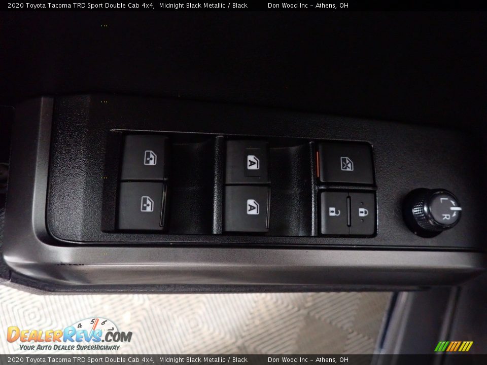 2020 Toyota Tacoma TRD Sport Double Cab 4x4 Midnight Black Metallic / Black Photo #23