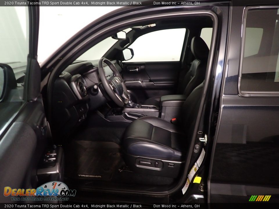 2020 Toyota Tacoma TRD Sport Double Cab 4x4 Midnight Black Metallic / Black Photo #24