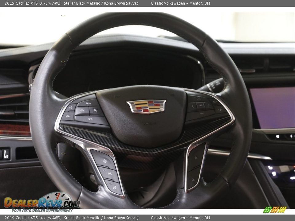 2019 Cadillac XT5 Luxury AWD Steering Wheel Photo #7