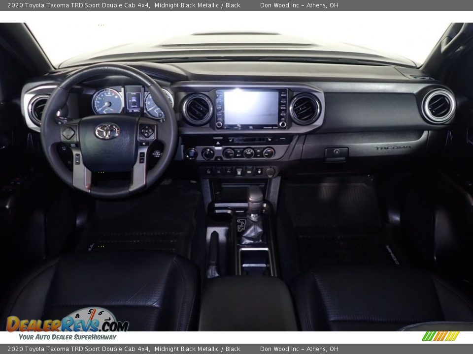 2020 Toyota Tacoma TRD Sport Double Cab 4x4 Midnight Black Metallic / Black Photo #26