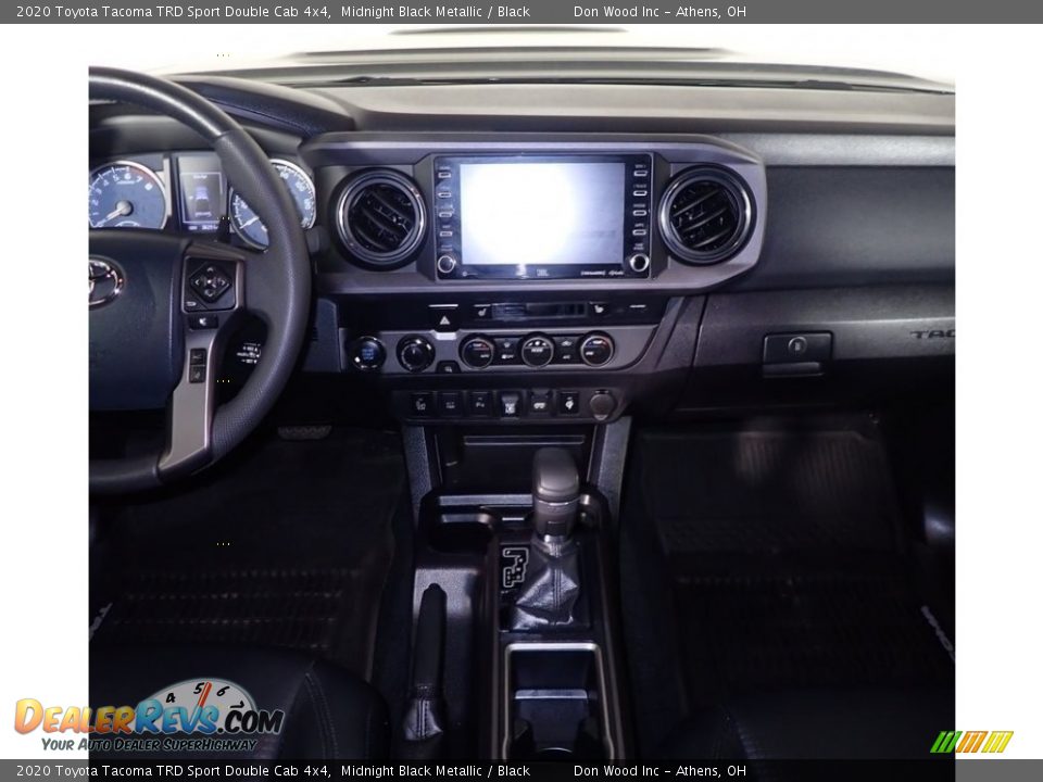 2020 Toyota Tacoma TRD Sport Double Cab 4x4 Midnight Black Metallic / Black Photo #27