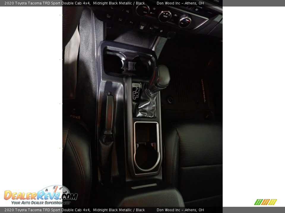 2020 Toyota Tacoma TRD Sport Double Cab 4x4 Midnight Black Metallic / Black Photo #35