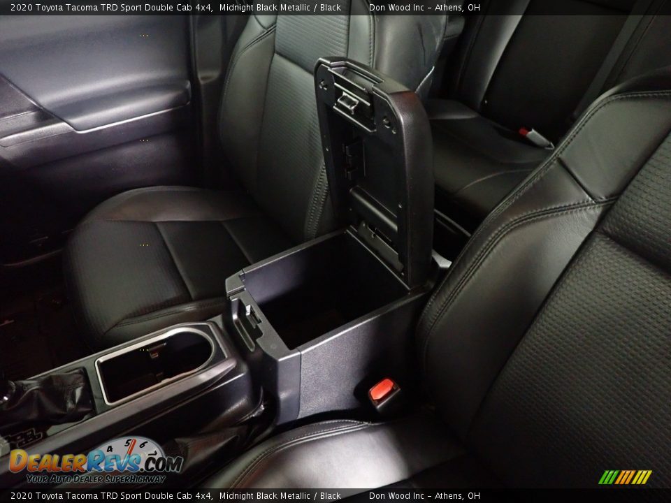 2020 Toyota Tacoma TRD Sport Double Cab 4x4 Midnight Black Metallic / Black Photo #36