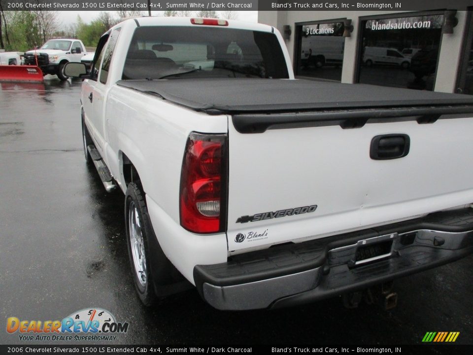 2006 Chevrolet Silverado 1500 LS Extended Cab 4x4 Summit White / Dark Charcoal Photo #3