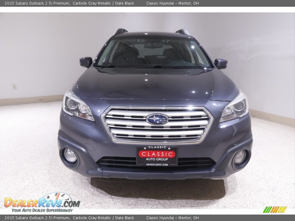 2015 Subaru Outback 2.5i Premium Carbide Gray Metallic / Slate Black Photo #2