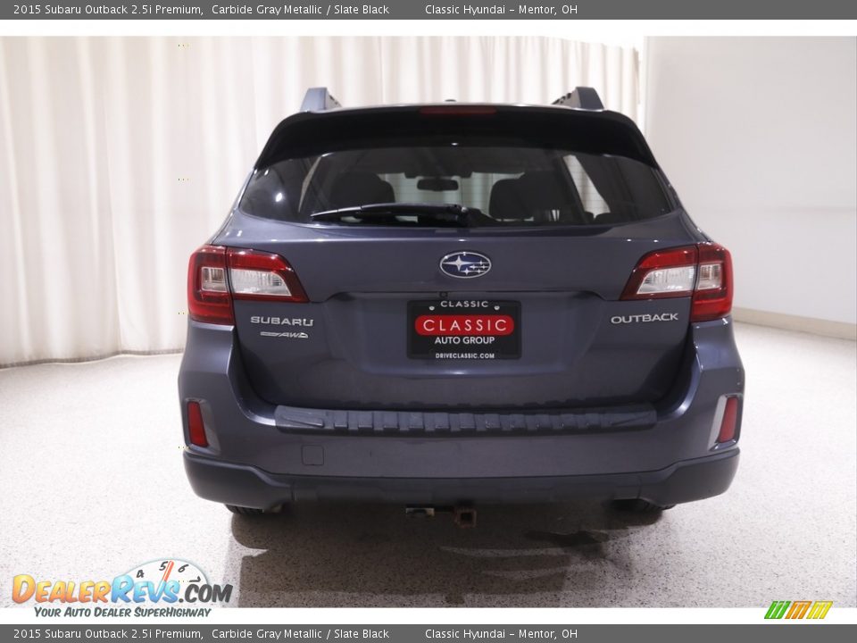 2015 Subaru Outback 2.5i Premium Carbide Gray Metallic / Slate Black Photo #17