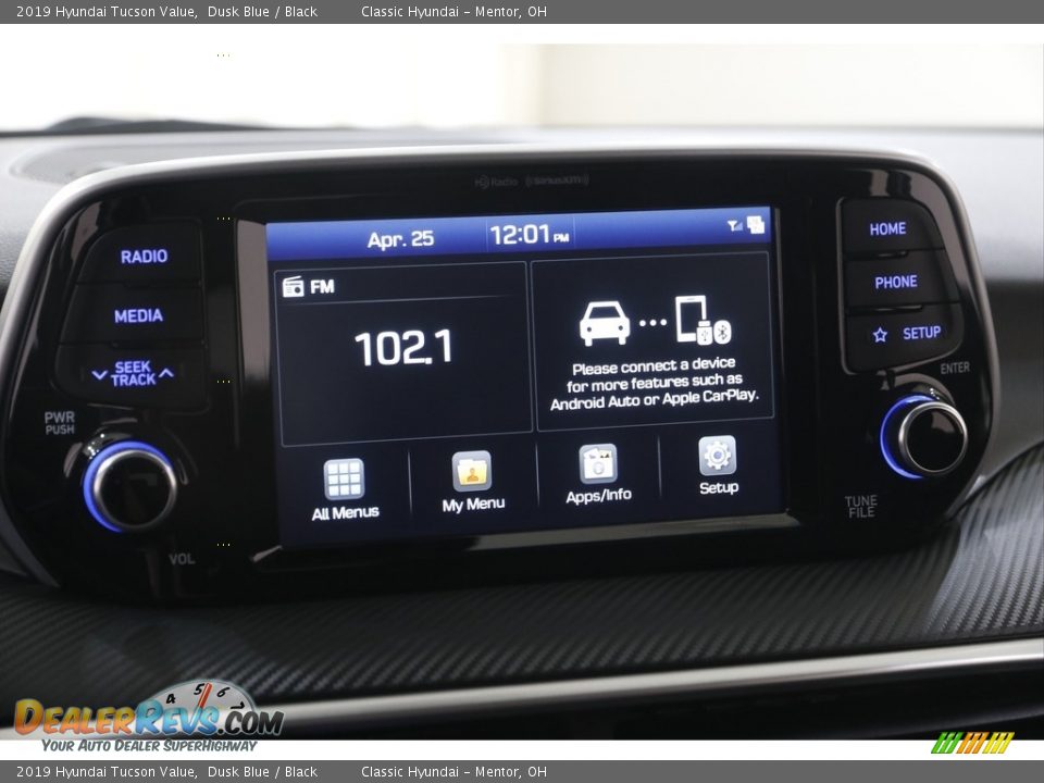 2019 Hyundai Tucson Value Dusk Blue / Black Photo #10