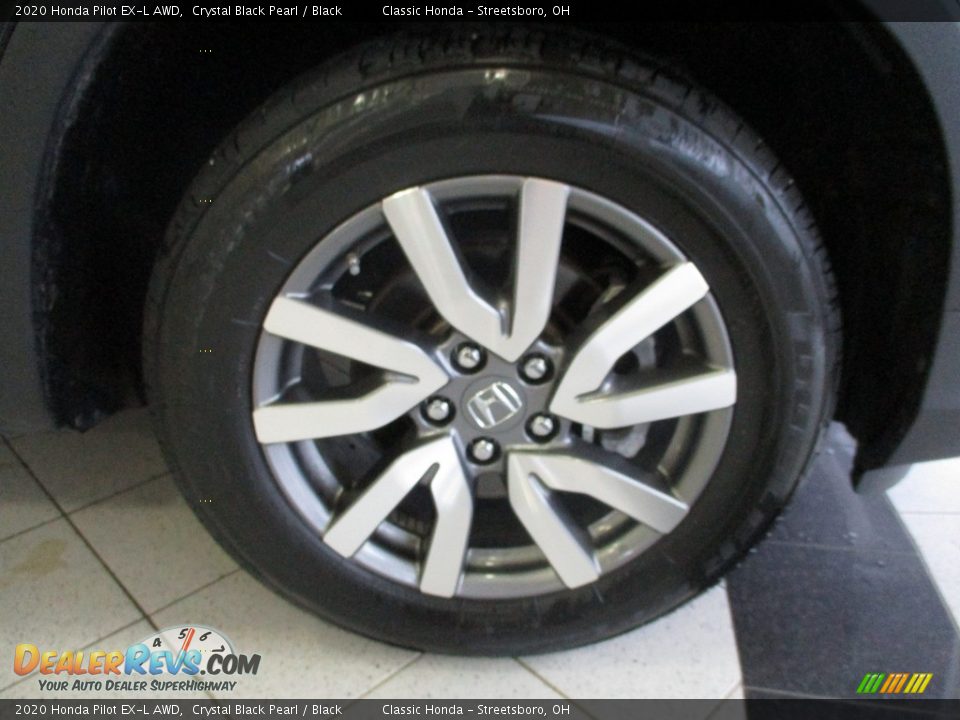 2020 Honda Pilot EX-L AWD Crystal Black Pearl / Black Photo #5