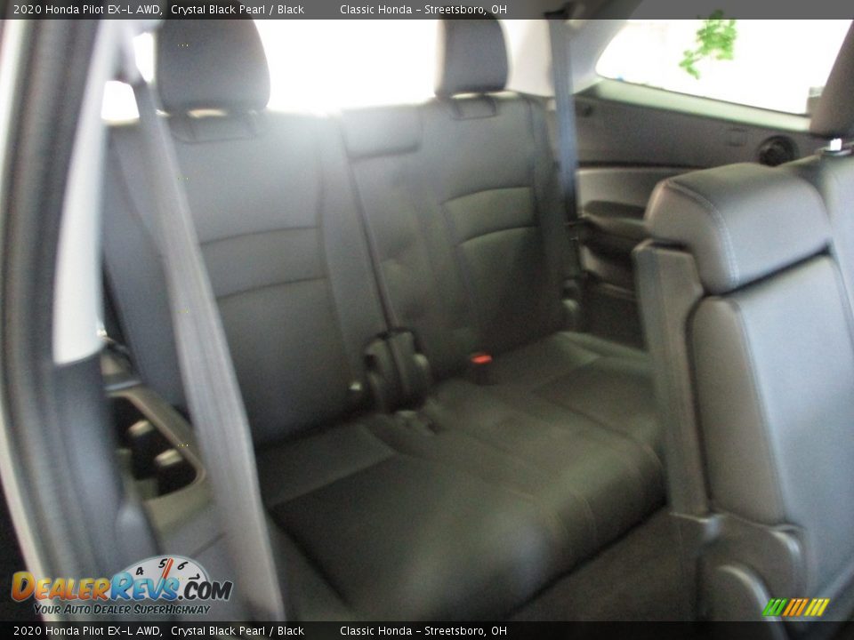 2020 Honda Pilot EX-L AWD Crystal Black Pearl / Black Photo #21