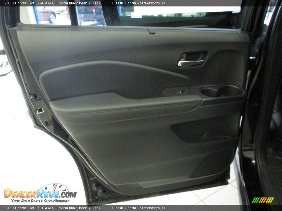 2020 Honda Pilot EX-L AWD Crystal Black Pearl / Black Photo #24