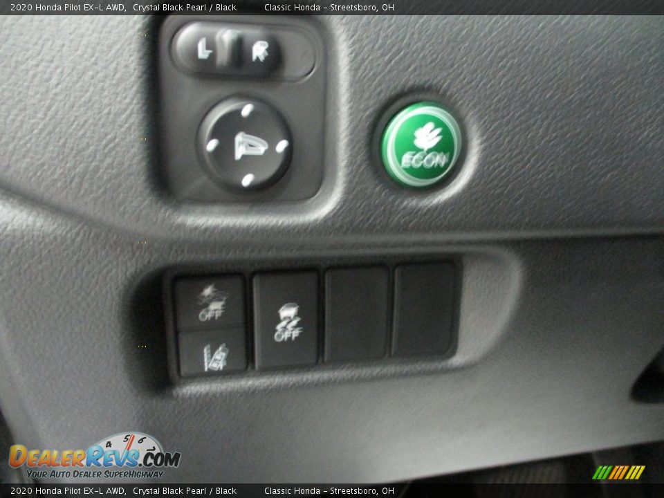 2020 Honda Pilot EX-L AWD Crystal Black Pearl / Black Photo #31