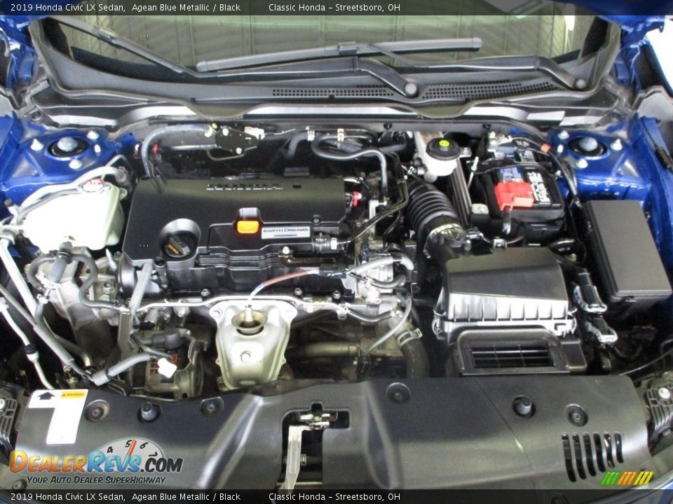 2019 Honda Civic LX Sedan 2.0 Liter DOHC 16-Valve i-VTEC 4 Cylinder Engine Photo #15