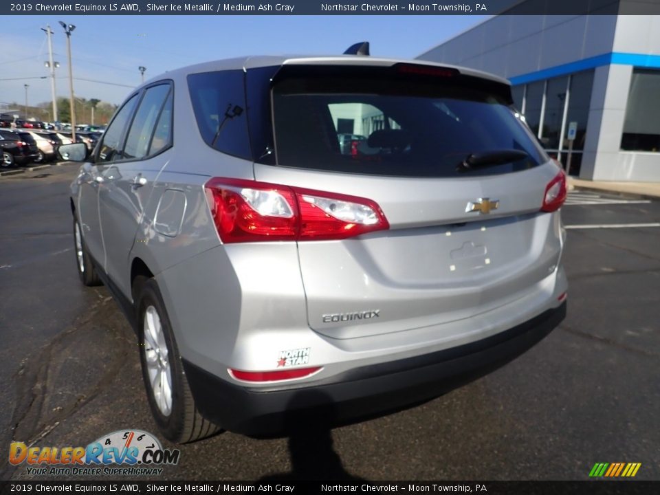 2019 Chevrolet Equinox LS AWD Silver Ice Metallic / Medium Ash Gray Photo #5