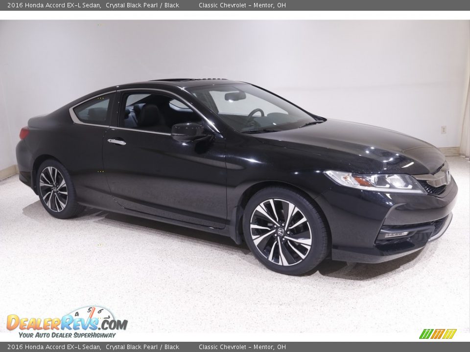 Crystal Black Pearl 2016 Honda Accord EX-L Sedan Photo #1